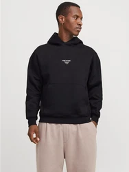 Jack & Jones Kapuzensweatshirt JJEURBAN EDGE STUDIO SWEAT HOOD NOOS Schwarz