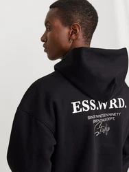 Jack & Jones Kapuzensweatshirt JJEURBAN EDGE STUDIO SWEAT HOOD NOOS Schwarz