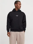 Jack & Jones Kapuzensweatshirt JJEURBAN EDGE STUDIO SWEAT HOOD NOOS Schwarz