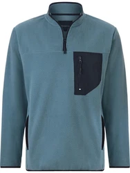 Babista Fleece-Sweatshirt BELLAZONTI mit Reißverschluss blau