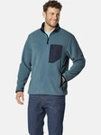 Babista Fleece-Sweatshirt BELLAZONTI mit Reißverschluss blau