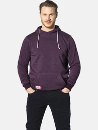 Kapuzensweatshirt BLANKARD mit asymmetrischem Kragen