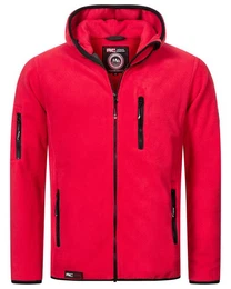 Fleecejacke Herren Jacke mit Kapuze H-390