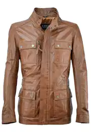 Lederjacke MQ-45416 im sportlichen Look