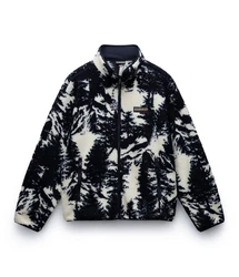 Napapijri Fleecejacke ARGIENT Relaxed Fit Dunkelblau/Lila
