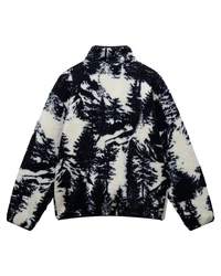 Napapijri Fleecejacke ARGIENT Relaxed Fit Dunkelblau/Lila
