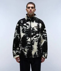Napapijri Fleecejacke ARGIENT Relaxed Fit Dunkelblau/Lila