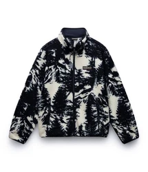 Napapijri Fleecejacke ARGIENT Relaxed Fit Dunkelblau/Lila