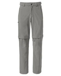 VAUDE Herren Wanderhose Farley Stretch T-Zip III Hellgrau/Khaki/Grau
