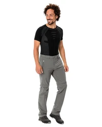VAUDE Herren Wanderhose Farley Stretch T-Zip III Hellgrau/Khaki/Grau