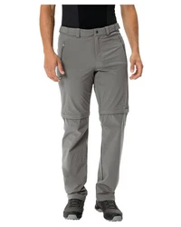 VAUDE Herren Wanderhose Farley Stretch T-Zip III Hellgrau/Khaki/Grau