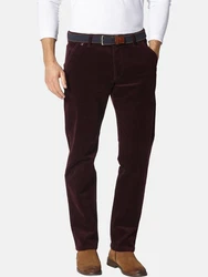 Babista Chinos Cordhose BABESTINI Dunkelrot/Bordeaux