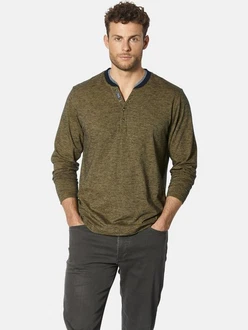 Babista Langarmshirt OLINDONI mit Henley-Ausschnitt