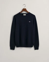 Gant Sweatshirt Superfine C-Neck Marine