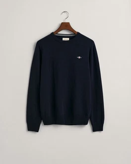 Gant Sweatshirt Superfine C-Neck Marine Gant Sweatshirt Superfine C-Neck Marine
