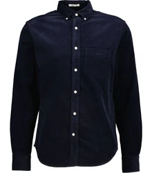 Gant Langarmhemd Regular Fit Dunkelblau/Blau/Hellblau