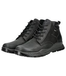 Imac Stiefelette Schnürstiefelette Schwarz