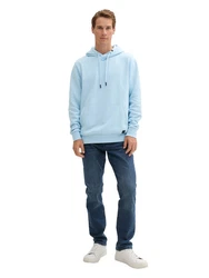 TOM TAILOR Sweatshirt Hoodie in Melange Optik 