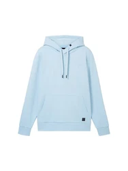 TOM TAILOR Sweatshirt Hoodie in Melange Optik 