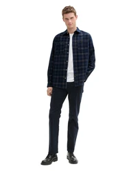 TOM TAILOR Hemd Hellblau/Dunkelblau/Blau