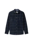 TOM TAILOR Hemd Hellblau/Dunkelblau/Blau