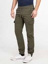 Rock Creek Cargohose H-384 Dunkelgrün/Khaki