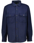 Gant Langarmhemd Overshirt Regular Fit Dunkelblau/Blau/Hellblau