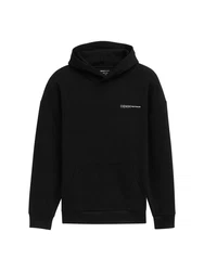 TOM TAILOR Denim Sweatshirt Hoodie Schwarz