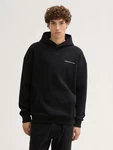 TOM TAILOR Denim Sweatshirt Hoodie Schwarz