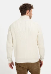 camel active Rollkragenpullover Creme/Weiß/Beige/Khaki