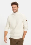 camel active Rollkragenpullover Creme/Weiß/Beige/Khaki