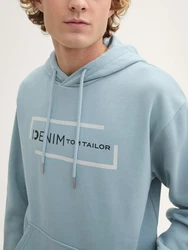 TOM TAILOR Denim Sweatshirt Hoodie mit Print 
