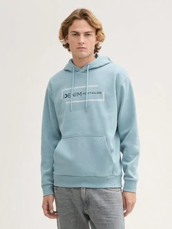 TOM TAILOR Denim Sweatshirt Hoodie mit Print TOM TAILOR Denim Sweatshirt Hoodie mit Print