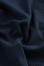 Next Poloshirt Strukturiertes Polo-Shirt Dunkelblau/Blau/Hellblau