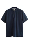 Next Poloshirt Strukturiertes Polo-Shirt Dunkelblau/Blau/Hellblau Next Poloshirt Strukturiertes Polo-Shirt Dunkelblau/Blau/Hellblau