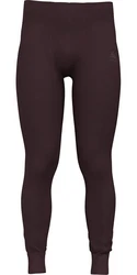 Odlo Leggings Bottom Active Warm Eco Dunkelrot/Bordeaux/Lila/Rosa