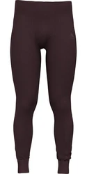 Odlo Leggings Bottom Active Warm Eco Dunkelrot/Bordeaux/Lila/Rosa