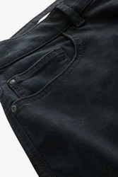 Next Slim-fit Jeans Signature-Jeans Schwarz/Grau