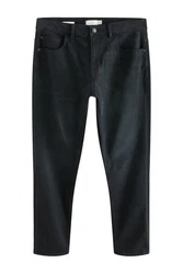 Next Slim-fit Jeans Signature-Jeans Schwarz/Grau