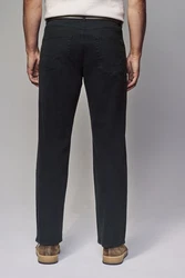Next Straight-Jeans Authentische Straight Fit Jeans mit Gürtel Dunkelblau/Blau/Hellblau