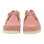 Clarks Wallabee Schnürschuh Rosa