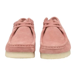 Clarks Wallabee Schnürschuh Rosa