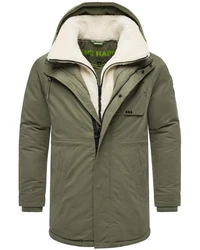 Stone Harbour Kurzmantel Navroos XX Dunkelgrün/Grün/Khaki