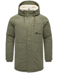 Stone Harbour Kurzmantel Navroos XX Dunkelgrün/Grün/Khaki