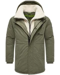 Stone Harbour Kurzmantel Navroos XX Dunkelgrün/Grün/Khaki
