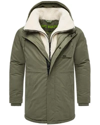Stone Harbour Kurzmantel Navroos XX Dunkelgrün/Grün/Khaki
