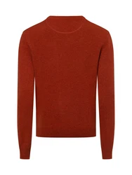 Andrew James Strickpullover Orange/Rot