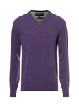 Andrew James Strickpullover Lila/Dunkelblau/Fliederfarben Andrew James Strickpullover Lila/Dunkelblau/Fliederfarben