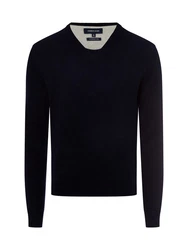 Andrew James Strickpullover Dunkelblau/Blau