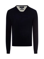 Andrew James Strickpullover Dunkelblau/Blau